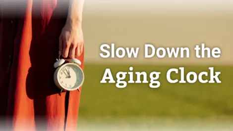 Slow Down the Aging Clock with Three Simple Steps!